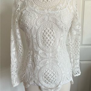 Ultra Pink brand, Beautiful Lace top,like new!